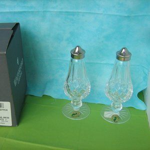 Waterford salt and pepper set